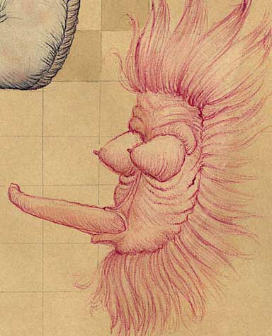 grotesque art